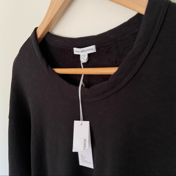 James Perse French Terry T Shirt Dress NWT Size 2 Medium - Picture 11 of 12